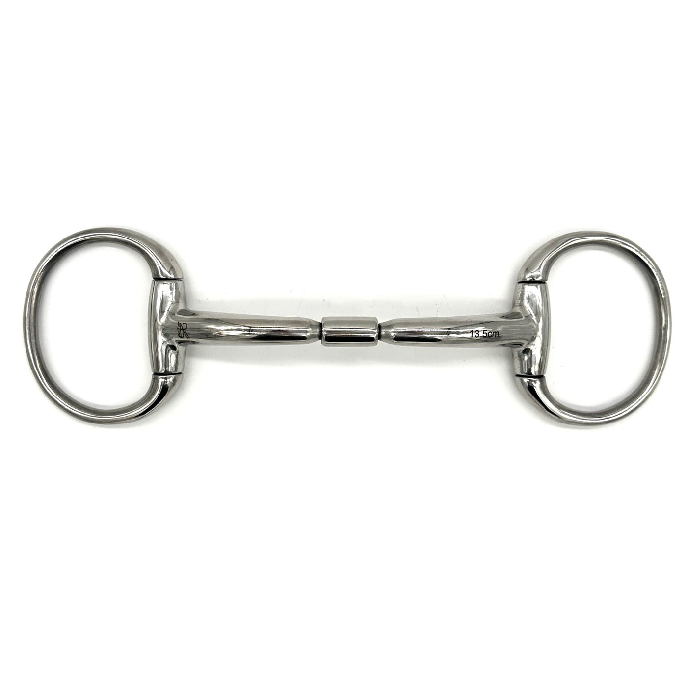 Eggbutt Horse Bit With Comfort Barrel Mouthpiece - Sizes 4.25" To 6.25"