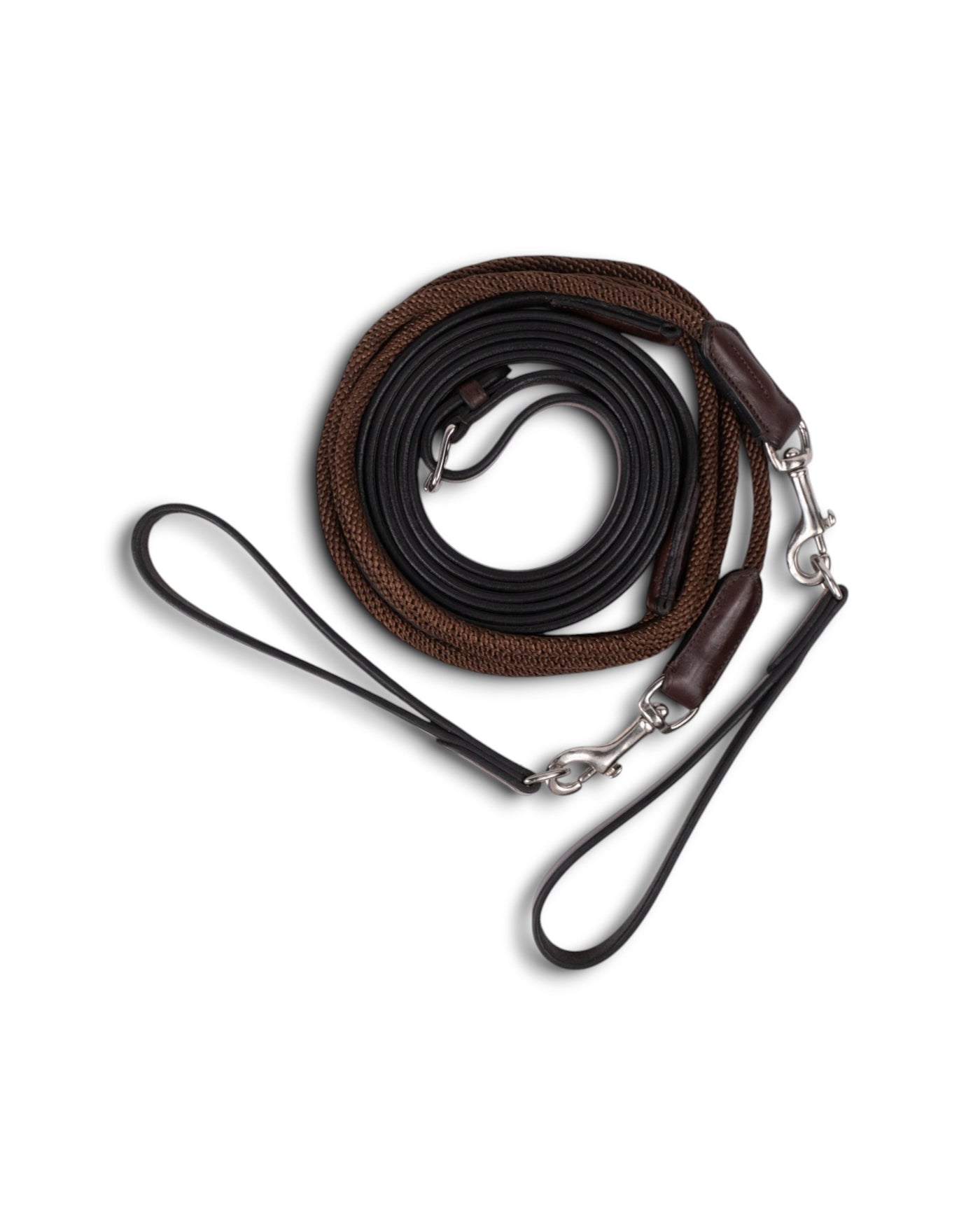Draw Rein with Leather & Cord