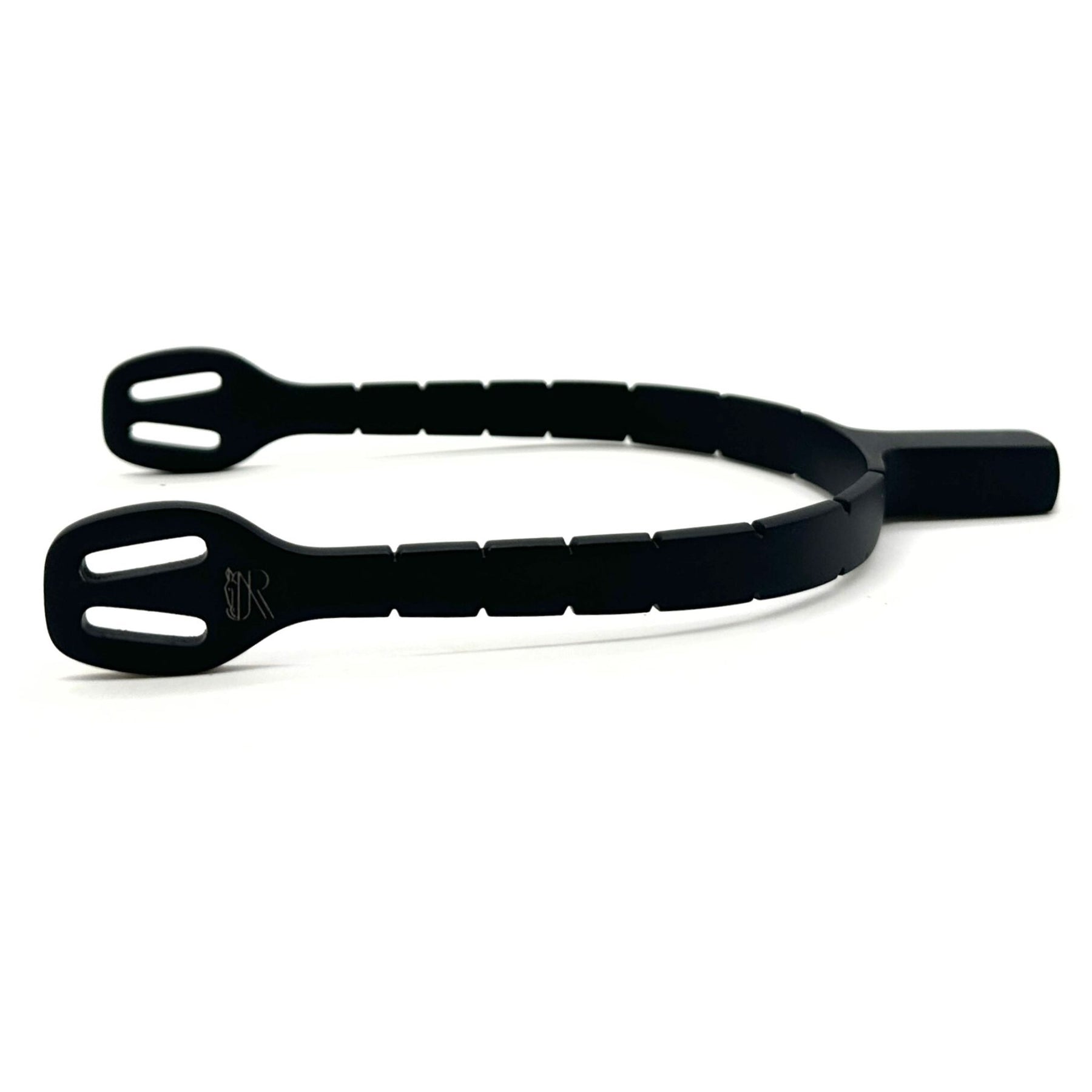 Matte Black Square End Spur (Block Design) – AJR SPORT LLC