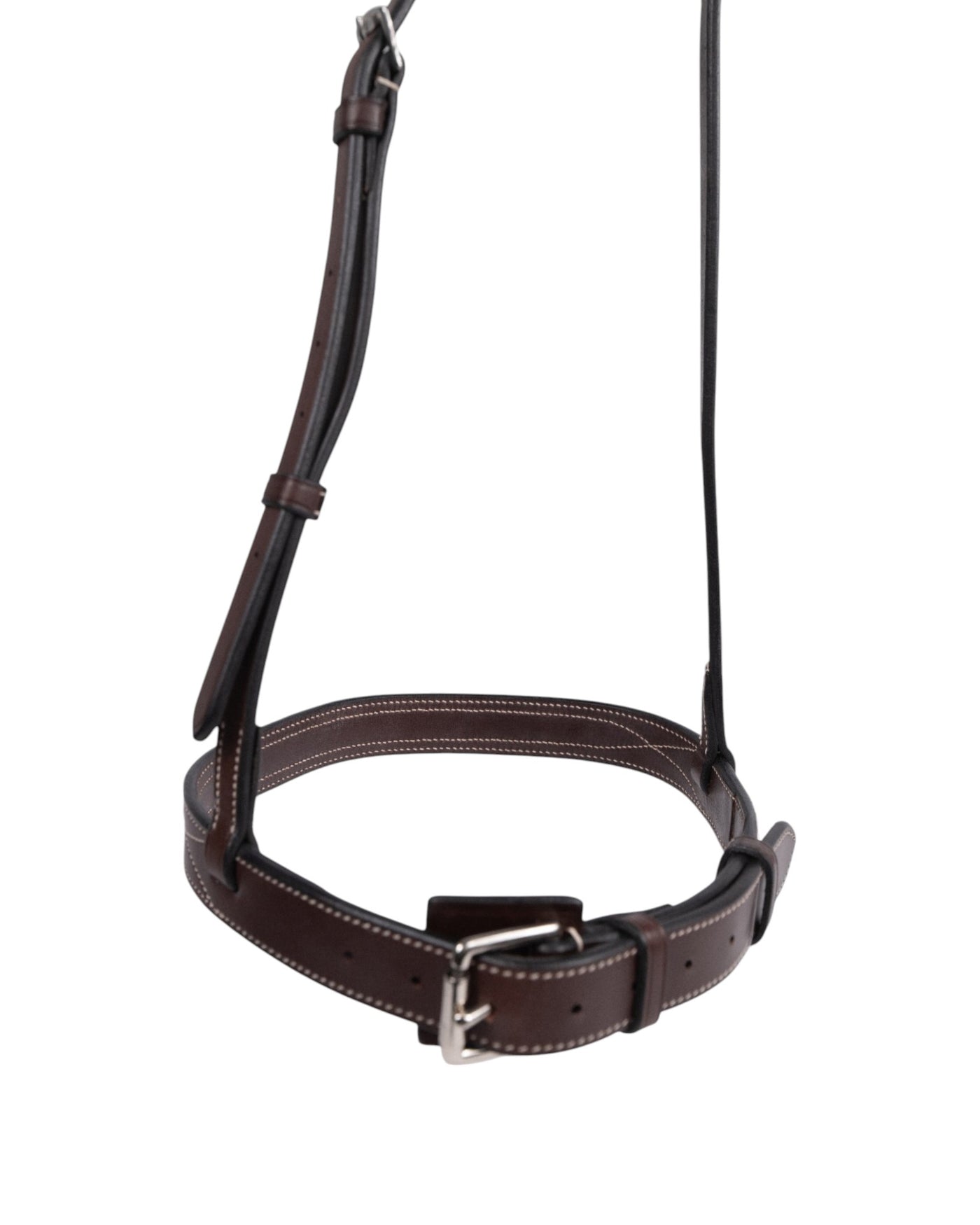 Noseband with Metal Plate Insert Hunter Collection