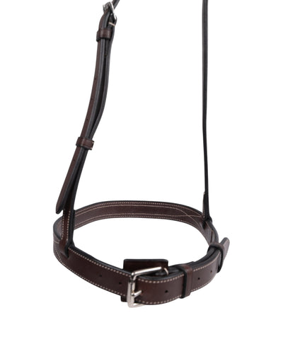 Noseband with Metal Plate Insert Hunter Collection