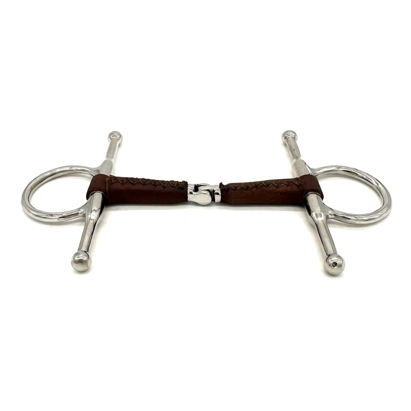 Pony Leather Hinge Full Cheek Bit
