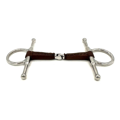 Pony Leather Hinge Full Cheek Bit