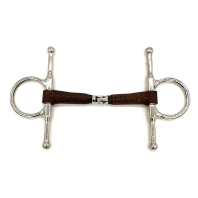 Pony Leather Hinge Full Cheek Bit