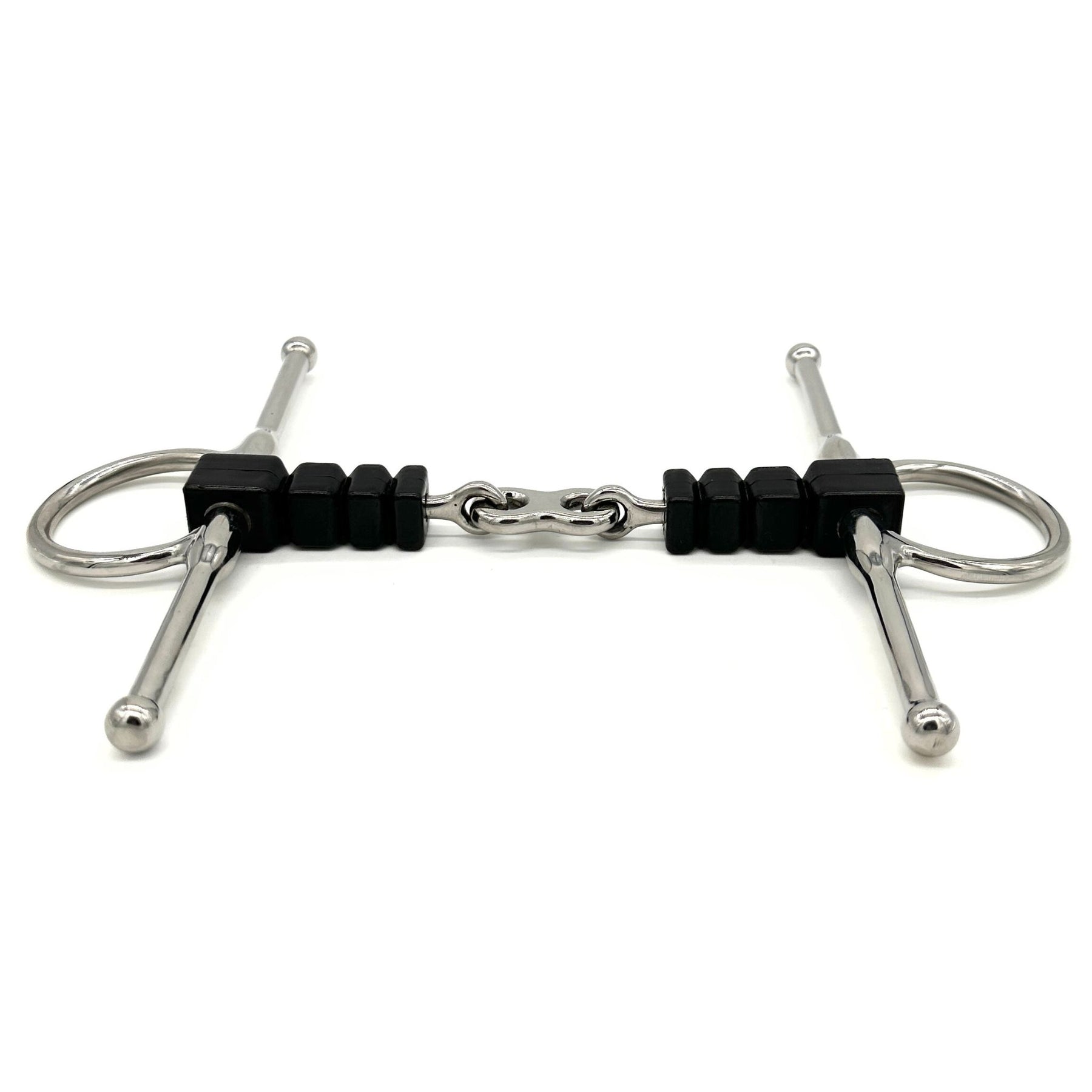 Rubber Block French Link Full Cheek Bit – AJR SPORT LLC
