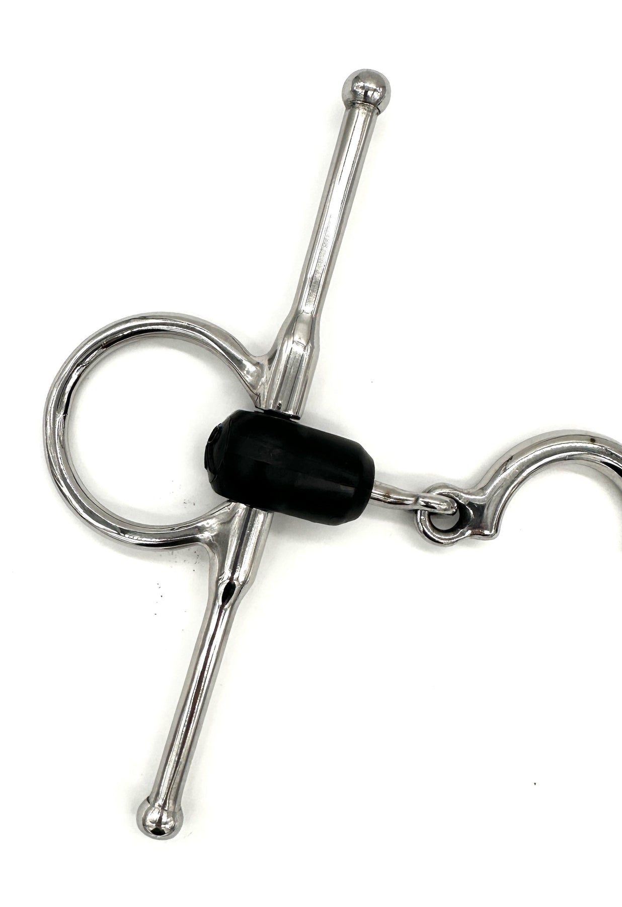 Cheek Bit Off Rubber Cut Off Segunda Full Cheek Bit - Snaffle Bits – AJR SPORT LLC