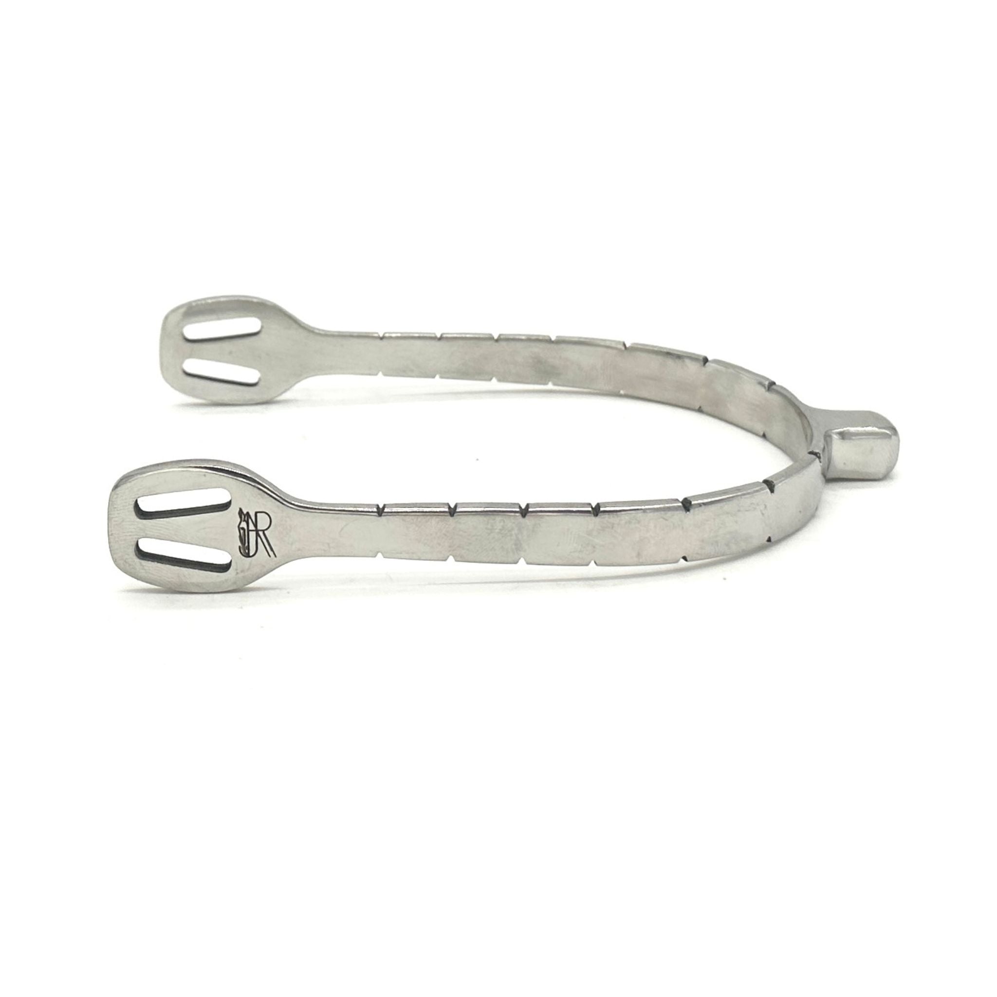 Stainless Steel Square End Spur (Block Design) – AJR SPORT LLC